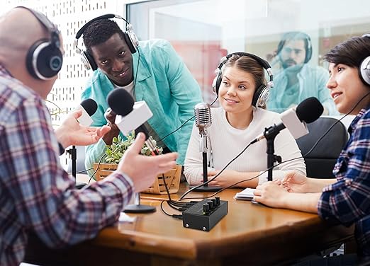 HA400 Headphone 4 Channel Amplifier